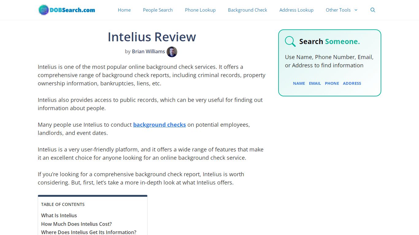 Intelius Review: Is This Background Check Service Worth It?